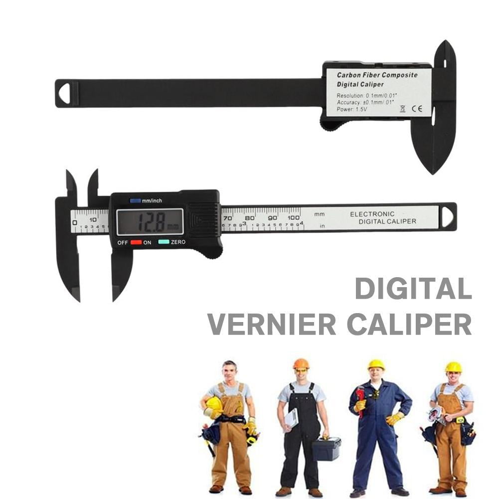 100mm Digital Caliper Micrometer LCD Gauge Vernier Electronic O8B0