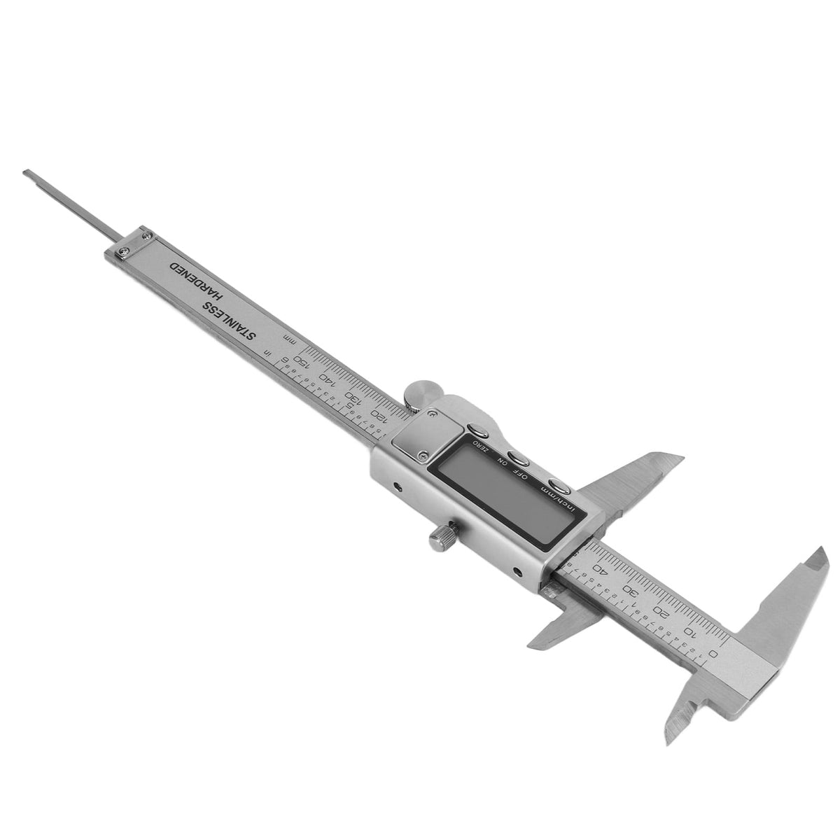 BIMZUC Digital Vernier Caliper Stainless Steel 0-6 in / 0-150 mm High Accuracy Electronic Measuring Tool
