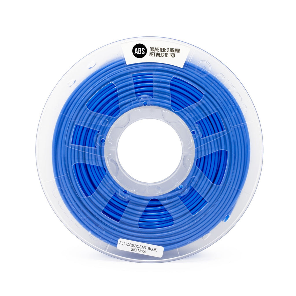Gizmo Dorks 3mm (2.85mm) Specialty Blacklight ABS Filament for 3D Printers 1 kg / 2.2 lbs, Flourescent UV Yellow