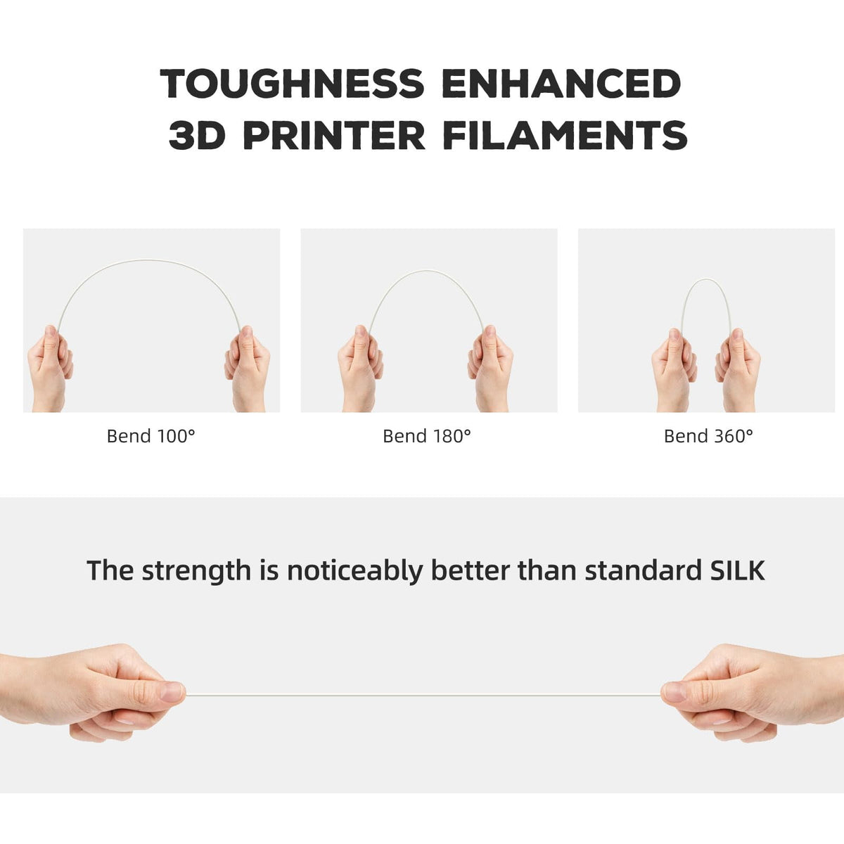 Flashforge PLA Filament 1.75mm, 1KG/2.2lbs PLA 3D Printer Filament, Blue